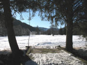Blick nach S�dwesten im Seebachtal in Richtung Feldberg am 16.1.2006