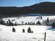 Blick von Bruderhalde nach S�dosten �ber den Henslerhof ins Seebachtal am 16.1.2006