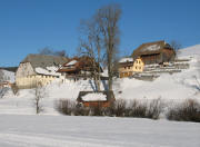 Blick nach Nordosten zum Urishof im Jostal am 9.1.2006
