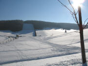 lick vom Rößle nach Süden zum Skilift Weißenbach am 23.1.2006