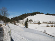 Blick von der Juhe Wieden nach Norden zum Wiedener Eck am 11.1.2006