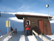 Alfred Tr�scher am Lifth�usle des Windeckkopflifts am 31.1.2006