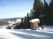 Blick nach Nordosten �bers Lifth�usle des Windeckkopflifts bis Hinterzarten