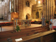 Blick nach S�dosten �ber das Provisorium am 25.7.2006