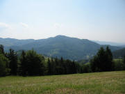 Blick nach Osten ins Wiesental auf Zell