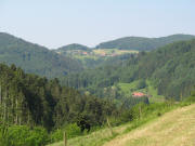 Blick nach S�dwesten auf Sallneck am 13.6.2006