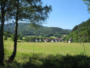 Blick nach S�den zur Molzhofsiedlung am 16.7.200