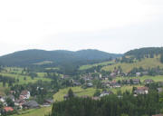 Blick von Kaiserhaus nach S�dwesten auf Oberlehen am 28.7.2006