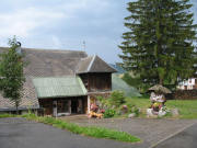 Blick nach Westen zum Schneflerhof am 28.7.2006