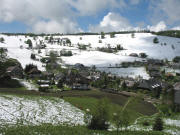 Blick nach Nordwesten �ber Hofsgrund zum Schauinsland am 2.6.2006
