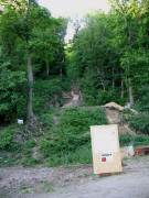 Treppe zum Schlo�bergturm am 8.6.2006