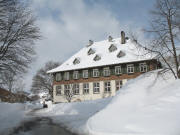 Blick nach Norden zu Schule in Breitnau am 7.3.2006