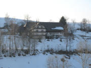 Blick nach Westen zum Hulochhof am 18.3.2006 um 17 Uhr