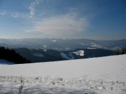 Blick von der Lindleh�h nach S�den zum feldberg am 15.3.2006