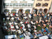 Blick vom M�nsterturm nach Norden zum Rappen am 18.3.205
