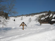 Blick nach Nordwesten hoch in Richtung K�pfle am 20.3.2006