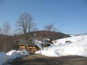 Blick nach S�dwesten zum Reesbauernhof am 20.3.2006