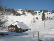 Blick nach Norden von der Talstation des Rotlache-Skilifts am 20.3.2006