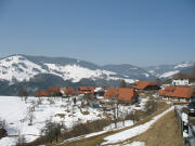 Blick nach Nordwesten auf Stutz am 20.3.2006