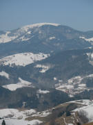 Tele-Blick nach Westen zum Belchen am 20.3.2006