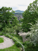 Blick nach Südwesten über den Kanonenplatz zum Schönberg am 19.5.2006