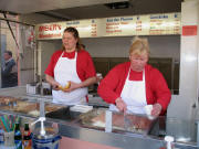Meier's Wurststand am 19.5.2006 auf dem M�nstermarkt