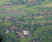 Tele-Blick vom Lindlehof St.Peter nach Nordwesten auf Oberglottertal am 16.5.2006