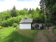 Blick nach Osten zur Schlangenkapelle am 21.5.2006