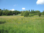 Blick nach Westen zur Sch�nstattkapelle am Sch�nberg am 24.5.2006