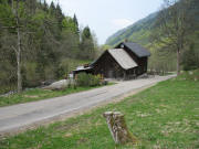 Der oberste Hof im Zastlertal - Blick nach Westen am 5.5.2006