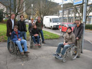 Rollstuhltraining des AKBN am 25.11.2006 in Littenweiler