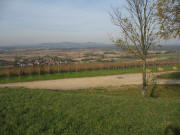 Blick vom Propfrebendenkmal am 10.11.2006 nach Nordwesten zum Kaiserstuhl