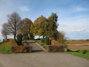 Blick nach Norden zum Bildst�ckli - rechts Blansingen - am 20.11.2006