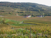 Blick vom Hüttenberg nach Osten zu den Höfen im Hungertal am 6.11.2006