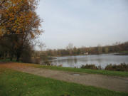 Blick nach Norden �ber den Moosweiher am 27.11.2006