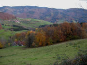 Blick nach Osten auf Rauch am 16.11.2006