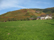 Blick von der Schlo�strasse nach Norden zum Schlo�hof am 6.11.2006