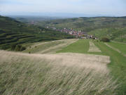 Blick nach Westen �ber den Hochberg auf Oberbergen