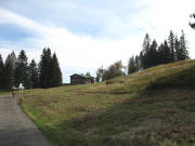 Blick nach Osten �ber die Grafenmatt zur Emmendinger H�tte am 10.10.2006