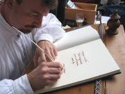 Kalligraphie von Norman Hothums aus Stegen
