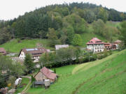 Blick nach Norden zum ehem. Schulhaus im S�gendobel am 11.10.2006