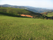 Blick nach S�den �ber Schindelmatt �ber Stohren ins M�nstertal am 26.10.06