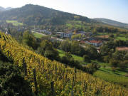 Blick vom Neuberg nach S�dosten gen Sulzburg am 26.10.2006