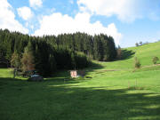 Blick nach Südwesten zur Talstation des Windeckkopflifts am 5.10.2006