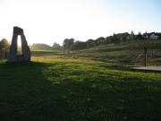 Blick nach Westen in Grafenhausen sp�t abends am 21.9.2006