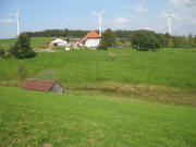 Blick nach Norden zum Plattenhof am 24.9.2006