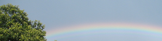 Regenbogen am 12.9.2006 im Dreisamtal bei Freiburg 