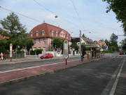 Blick nach Nordosten zum R�merhof am 28.9.2006