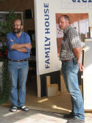 Rudolf H�fler (links) und Franz Gremmelspacher auf der Leistungsschau in St.Peter 2006