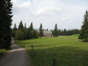 Blick nach Norden zum Gasthaus St�benwasen am 10.9.2006